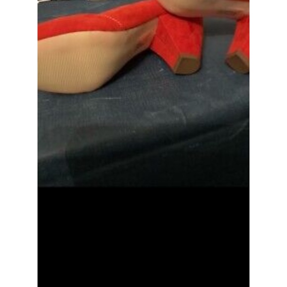 high heels size 10 red suede 
New - Picture 4 of 5